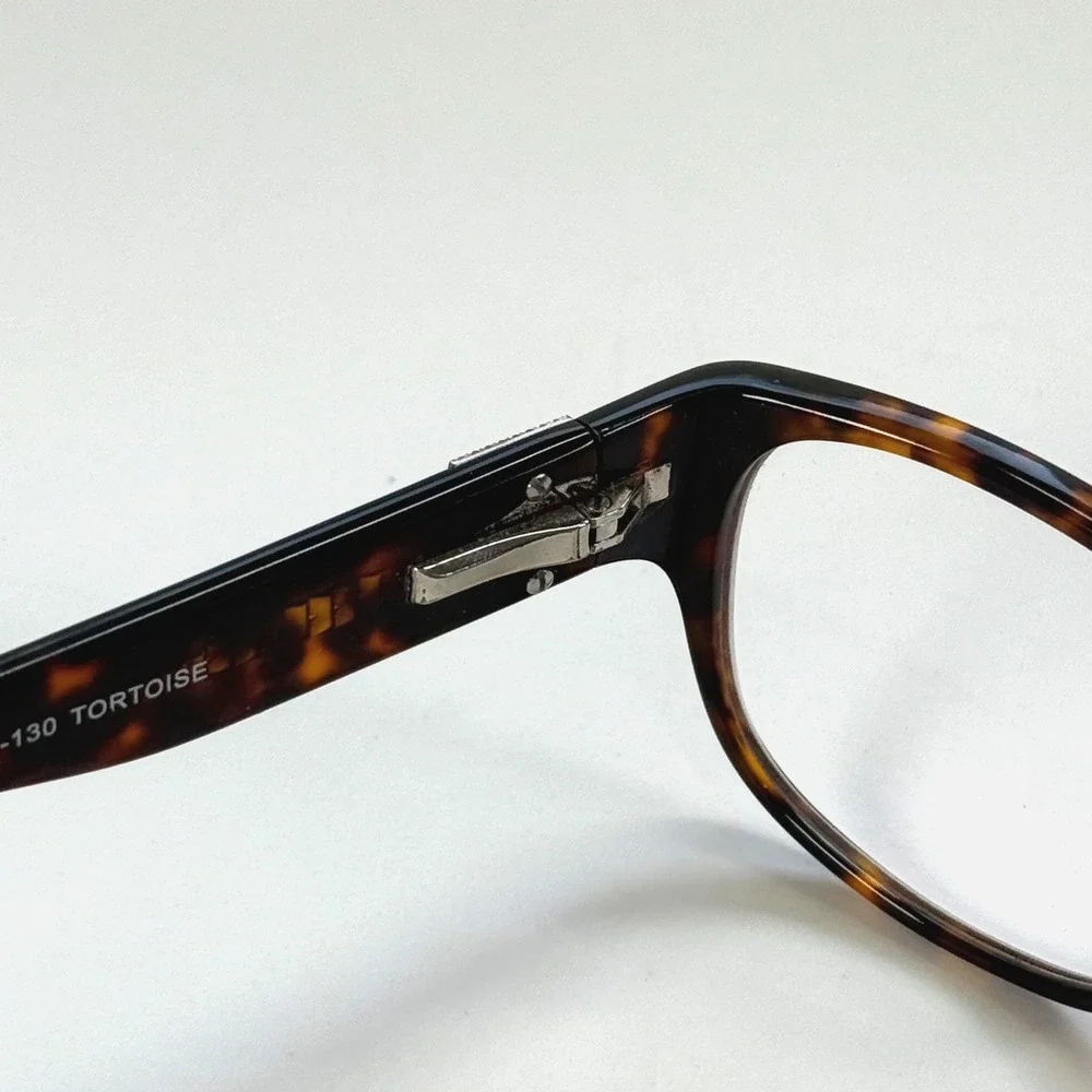 RUNWAY RETRO RR610 Eyeglasses Frame Only 50-17-130 Tortoise Shell Brown Full Rim